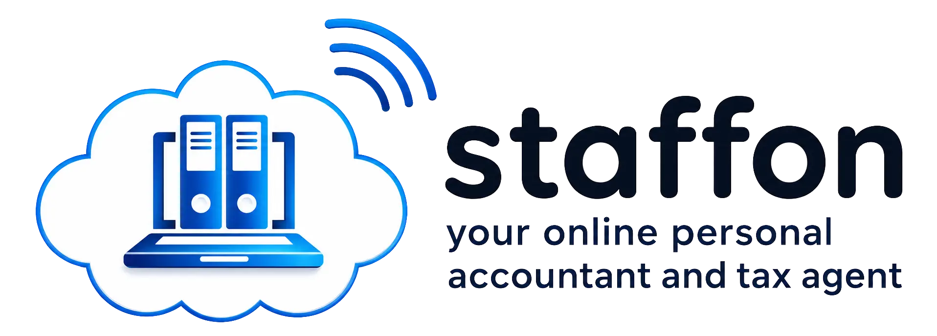 Staffon Your Online Personal Accountant and Tax Agent Transparent Logo
